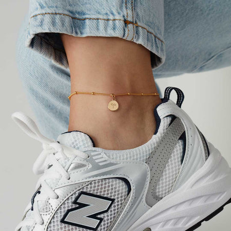 Zodiac Anklet Gold